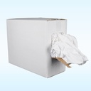 [AR00313] Chiffon blanc polycoton - Le carton de 10kg