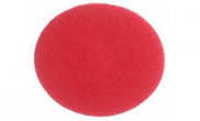 Disque abrasif Ø432mm rouge pour le lavage, lustrage & récurage - Le carton de 5