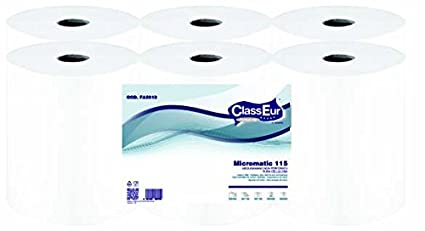 Essuie-mains ClassEur Micromatic Autocut 2 plis Ecolabel en bobines - Le colis de 6