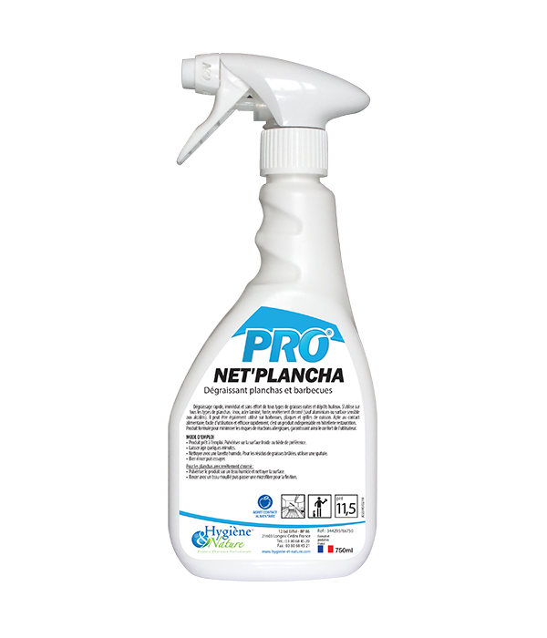 Dégraissant planchas & barbecues Pro® Net'plancha 750ml