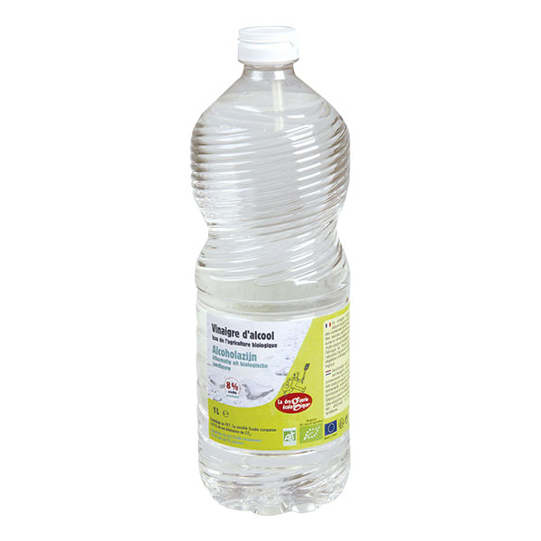 Vinaigre blanc d'alcool concentré à 14° 1L - La bouteille (12 par colis)