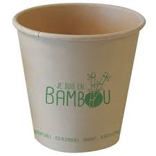 Gobelet 4oz 10cl Kraft 'Bambou' - Le carton de 1000