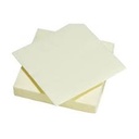 [AR00660] Serviette de table papier 40x40 Nature - Le carton de 1440