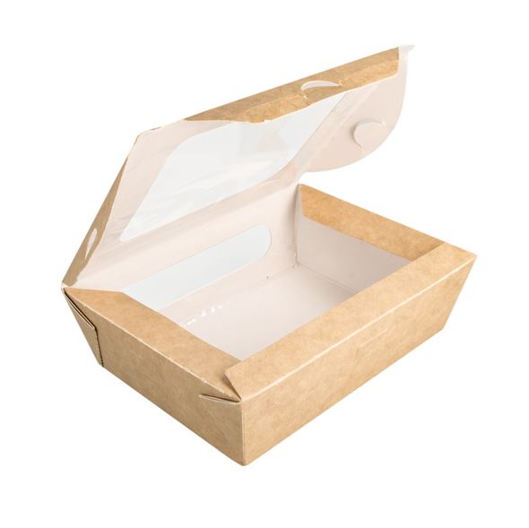 Boite avec Fenetre pour Salade 500ml - Le carton de 250 (copie)