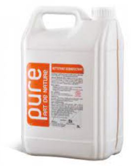 Détergent bactéricide multi-surfaces PureSpray® Ecocert 5L - Le bidon