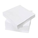 [AR00928] Serviette de table papier 20x20 Blanche - Le carton de 3000