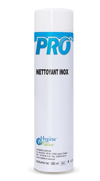 Nettoyant inox en aérosol 500ml