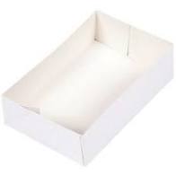 [AR00255] Caissette blanche sans couvercle 16 - Le paquet de 100