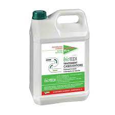 [AR00463] Produit déboucheur &amp; traitement canalisation sanitaire Action Verte® Biotech 5L - Le bidon