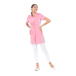 [AR00682] Veste blouse tunique Elise Corail taille 1 à 6